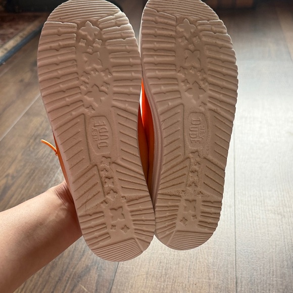 Hey Dude Women's Orange Gradient Moccasins - Picture 2 of 5